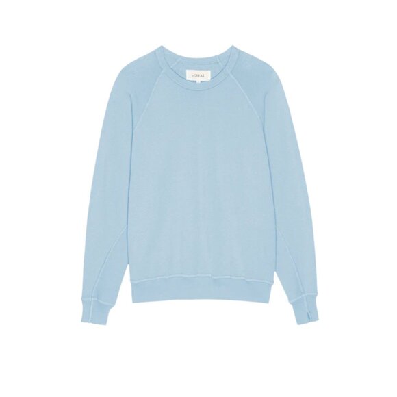 The GREAT Blue The College Sweatshirt crewneck pullover Size 1 41458 - Picture 2 of 13